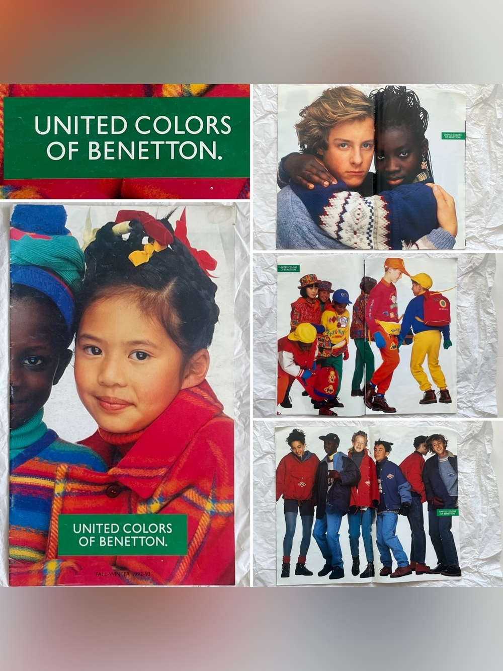 United Colors of Benetton Fall-Winter 1993-94 Kids Catalog 44 Pages